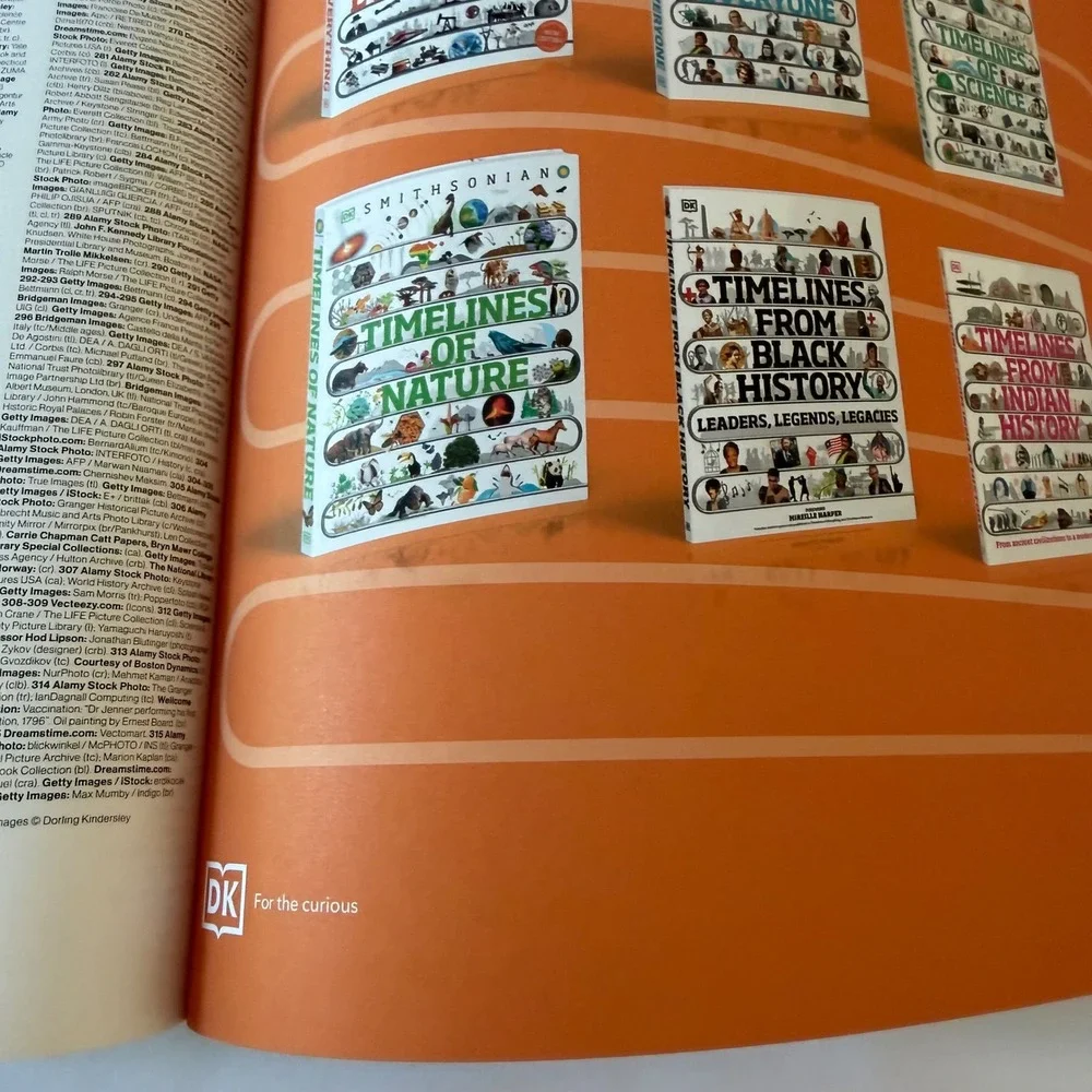 Smithsonian Timelines of Everything DK Hardcover Revised Updated Edition History